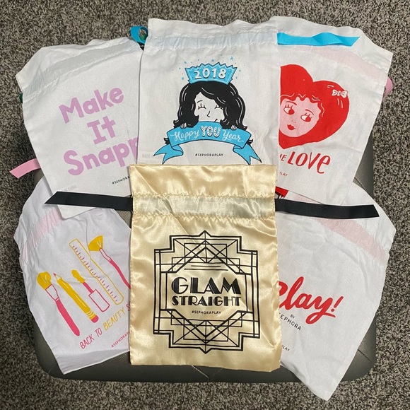 Set of 8 Sephora Play Bags - Picture 2 of 7